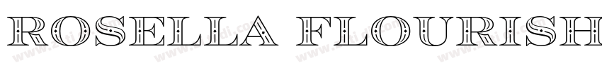 Rosella Flourish字体转换